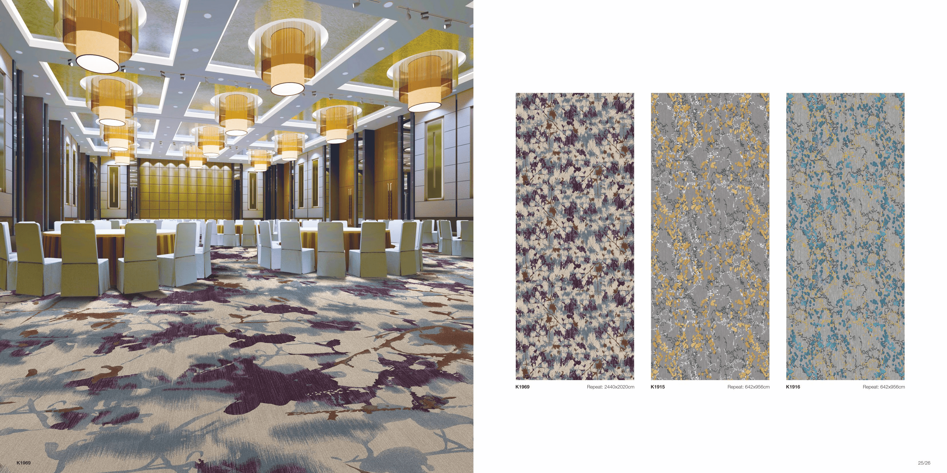 Custom Carpet Rolls K1969