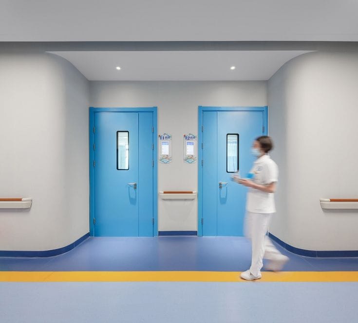 Vinyl Sheet Homogen untuk Lantai Komersial