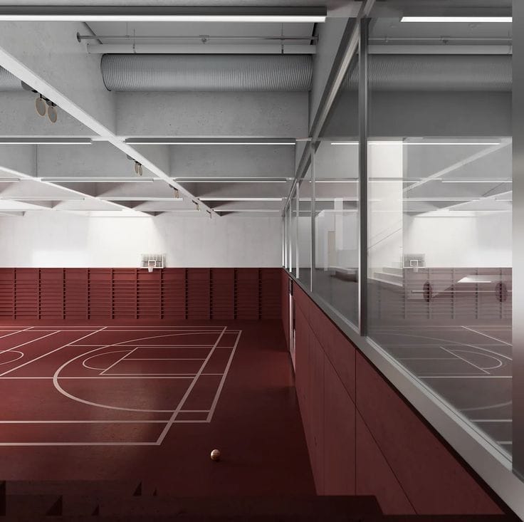 Rubber Flooring Tahan Lama